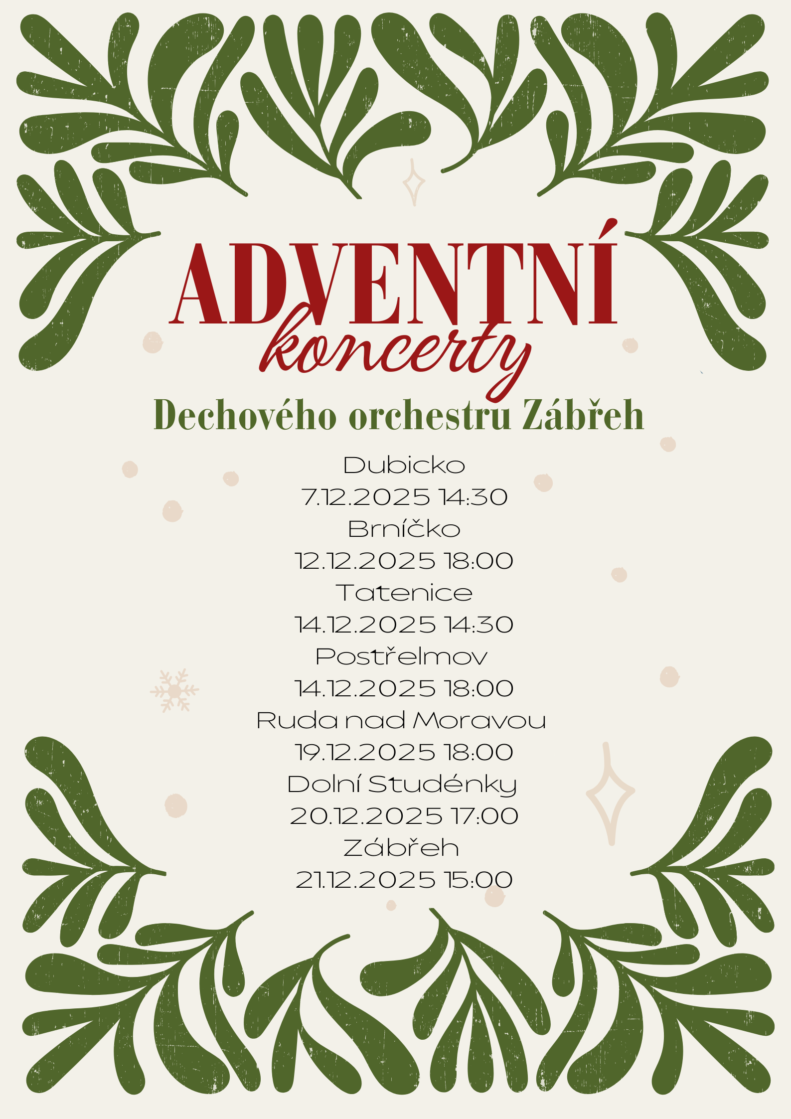 Adventní koncerty 2025